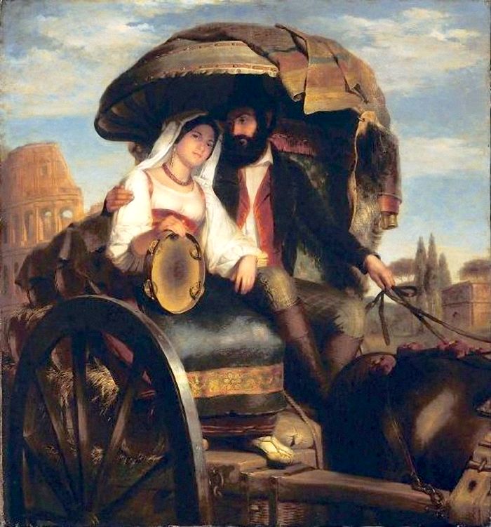 Roman Wine Cart by George Henry Hall